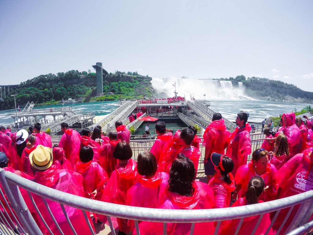 Horblower Cruises Niagara Falls Canada Boat Ride