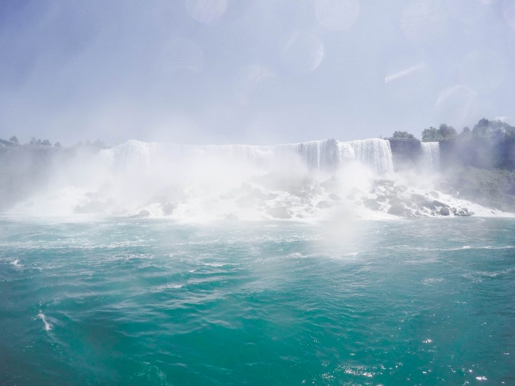 American Falls Bridal Veil Falls Niagara Falls Hornblower Cruises