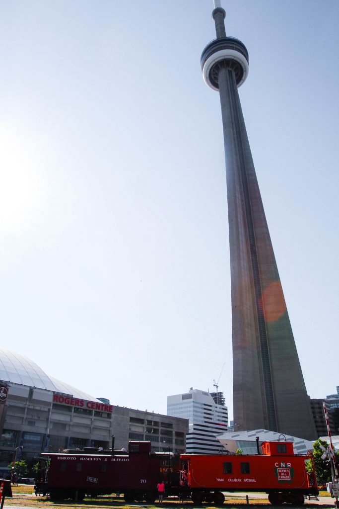 CN Tower Roundhouse Park Toronto