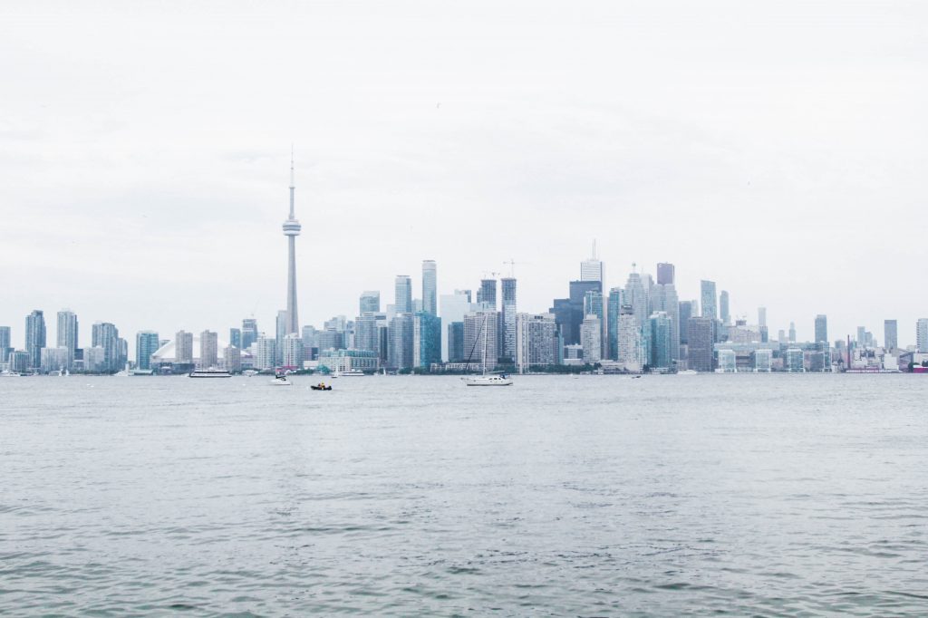 Toronto Islands Skyline