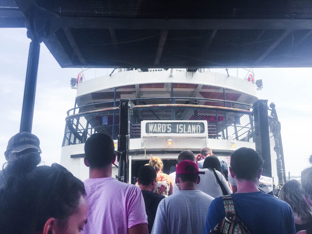 Ward's Island Ferry Toronto Islands