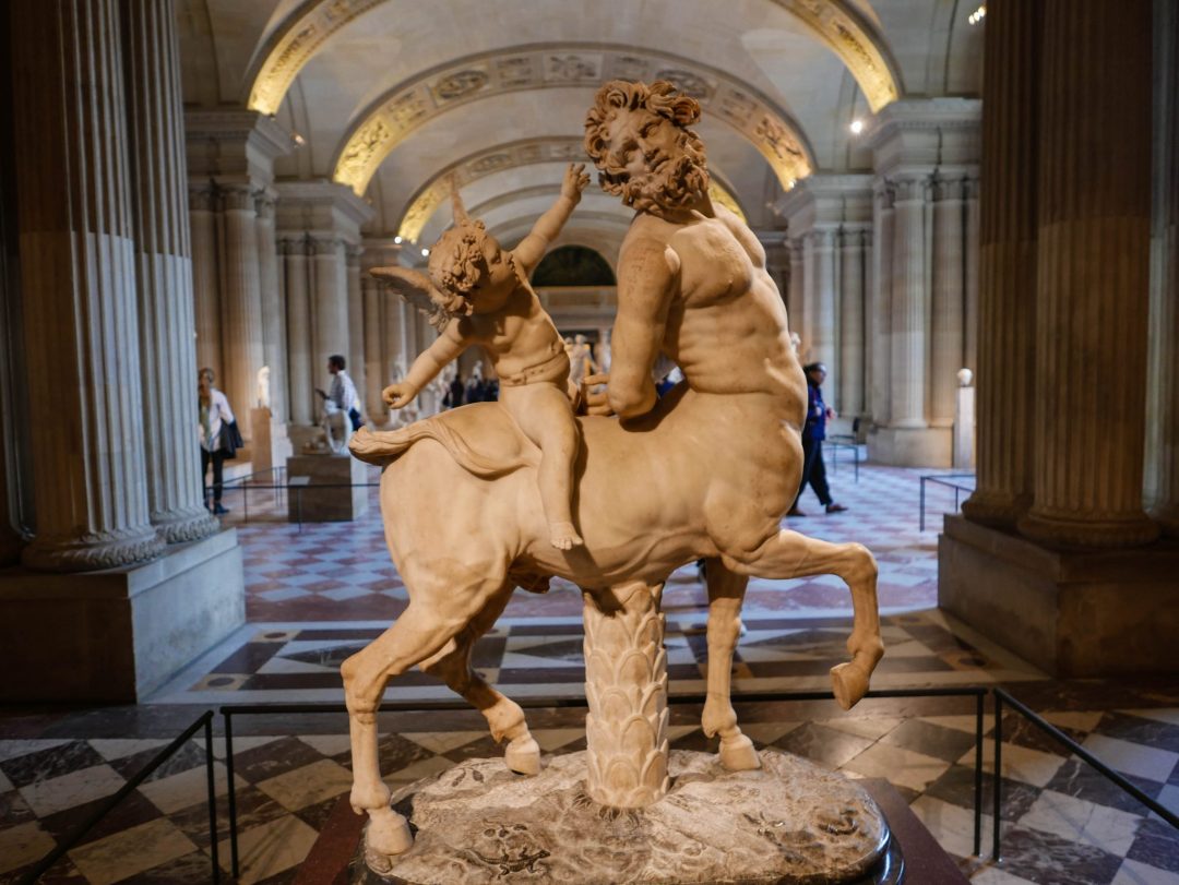 lost in the louvre