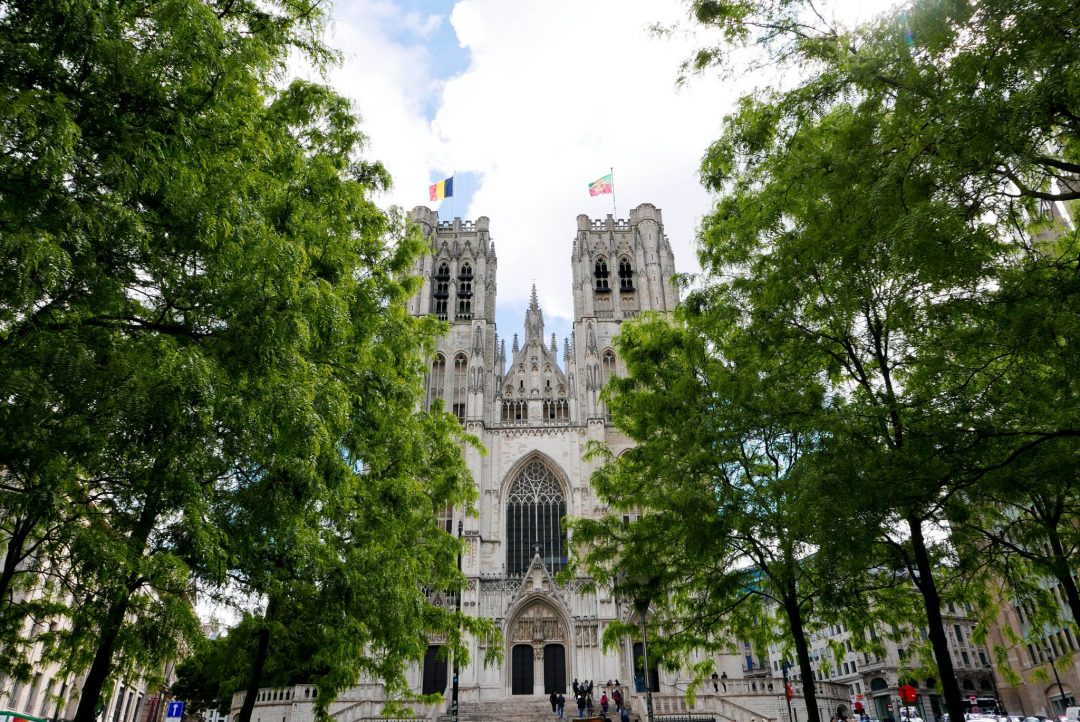 St. Michael and St. Gadula Cathedral Brussels Belgium