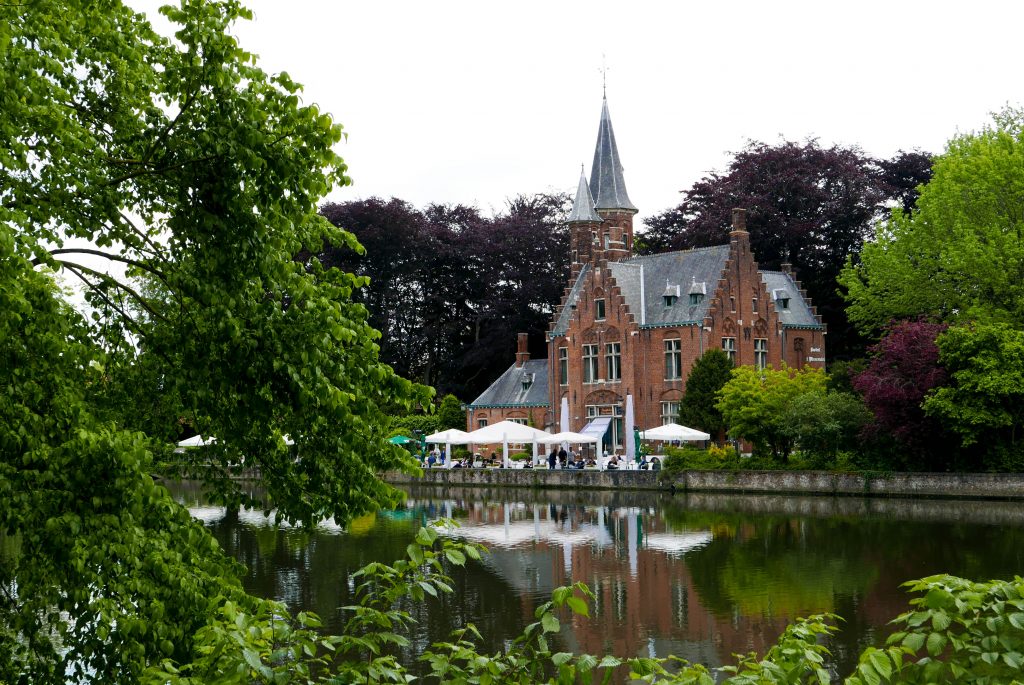 Minnewater Park Cafe Day trip to Bruges