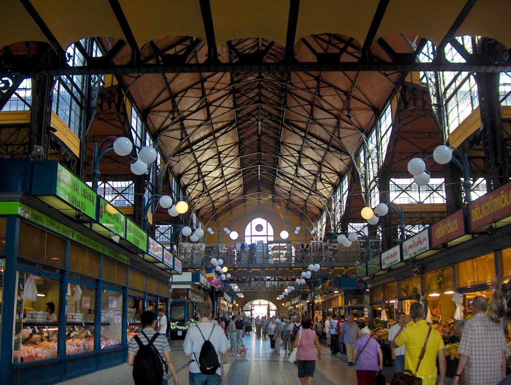Budapest Great Market Hall Hungary Best Food Markets in Europe