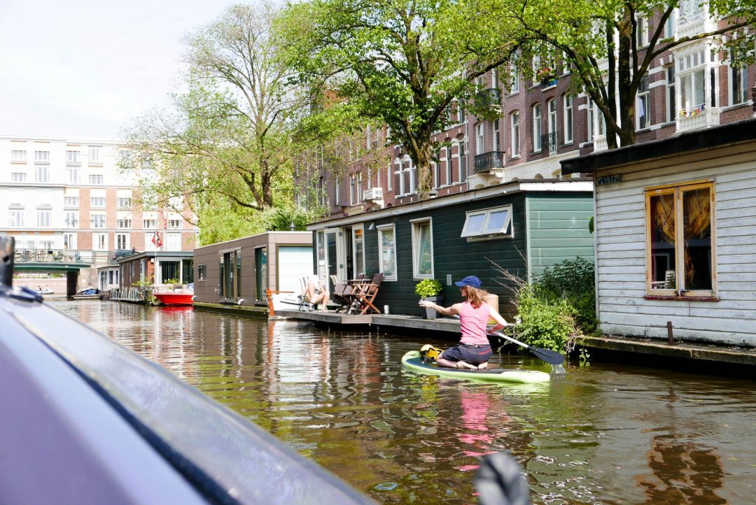 SUP Amsterdam Canal