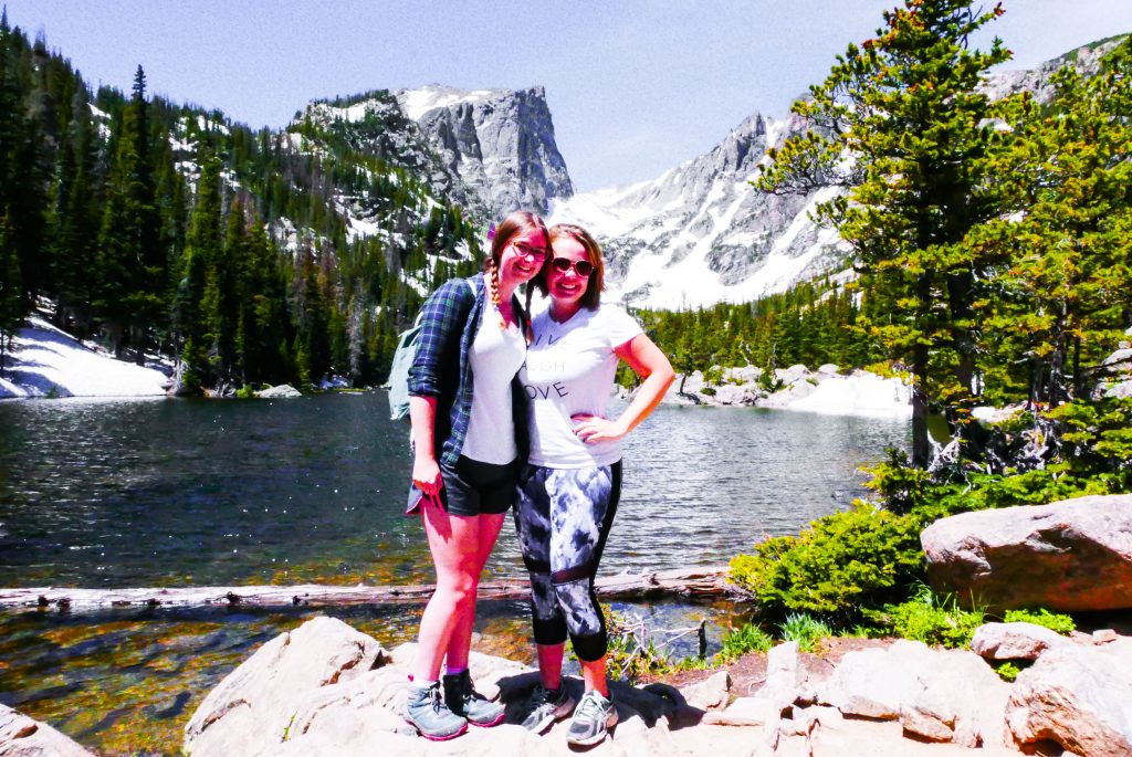 Addie Madison Dream Lake Addie Rocky Mountain National Park
