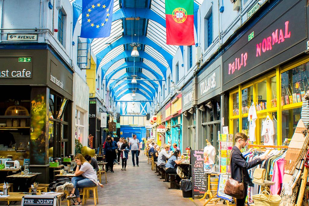 Brixton Village Food Market London England United Kingdom UK Best Food Markets in Europe