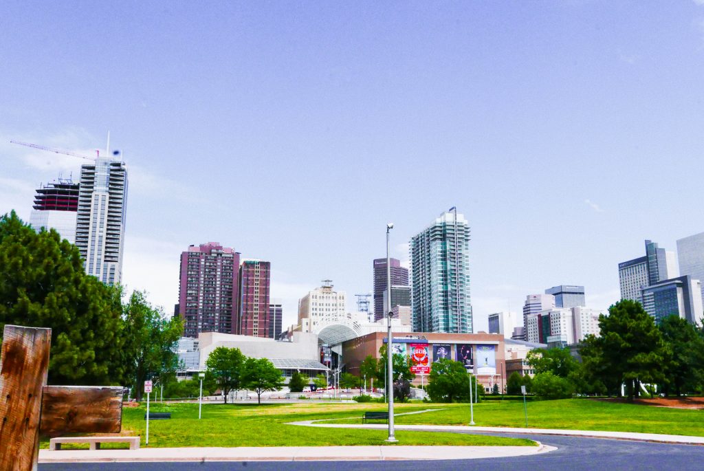 Skyline of Downtown Denver, Colordo