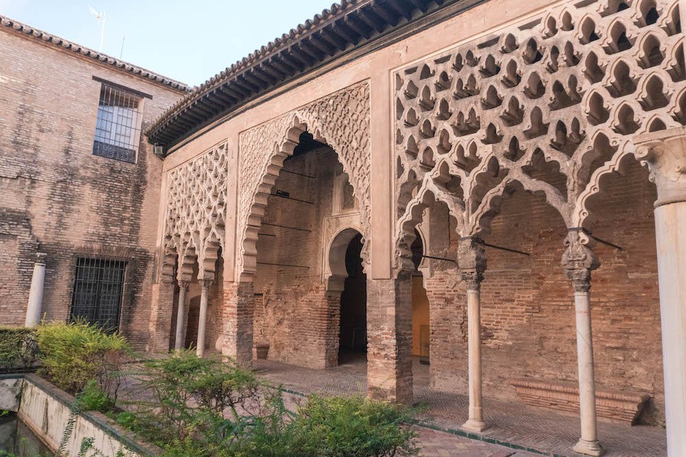 Patio del Yeso Real Alcazar Seville Spain