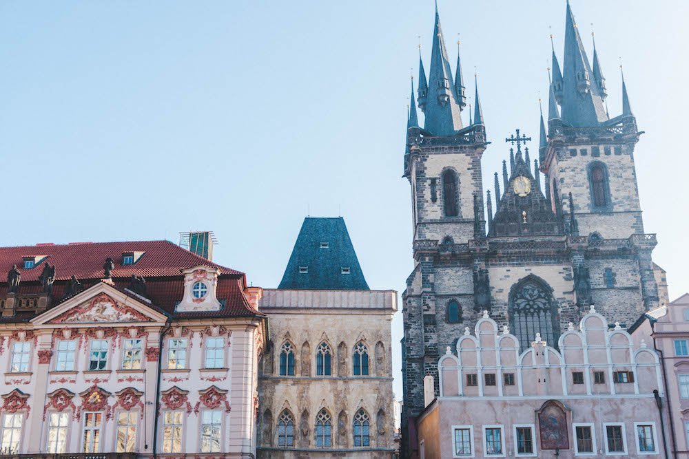 The Church of Our Lady Before Tyn on the Old Town Square, Prague
