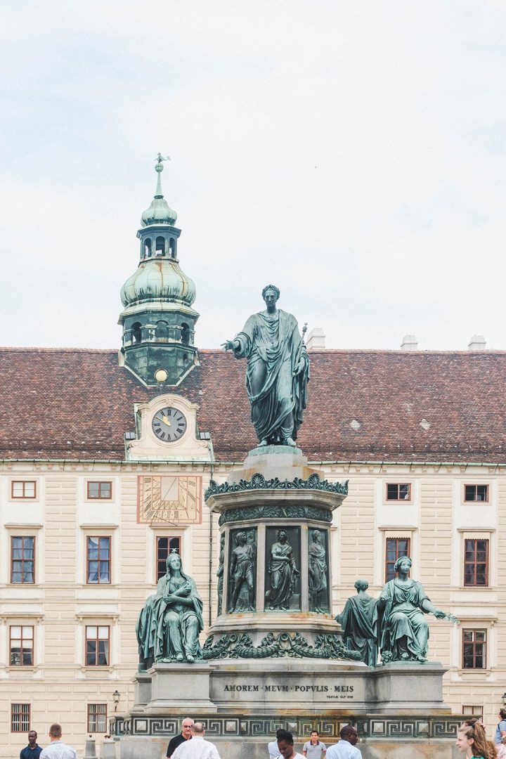 A statue in Vienna, Austria