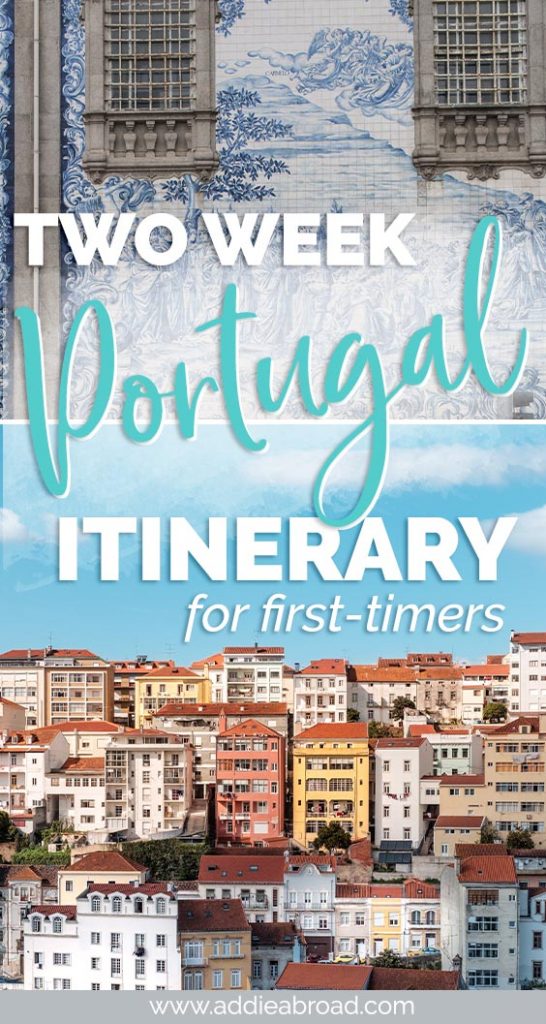 2 weeks in Portugal is the perfect amount of time to get a taste for everything Portugal has to offer. Visit Porto, Aveiro, Obidos, Lisbon, and Lagos in this 2 week Portugal Itinerary. #Portugal #Europe #TravelInspiration