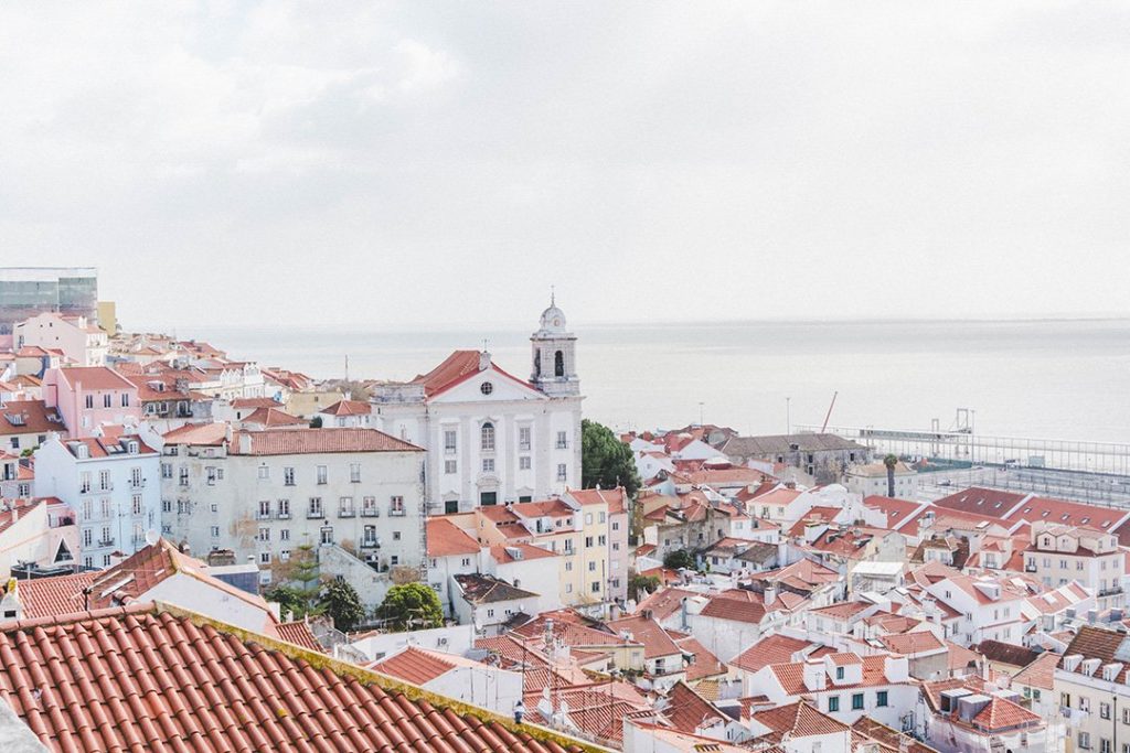 A bird's eye view of Lisbon