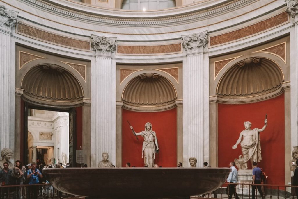 A room in the Vatican museums