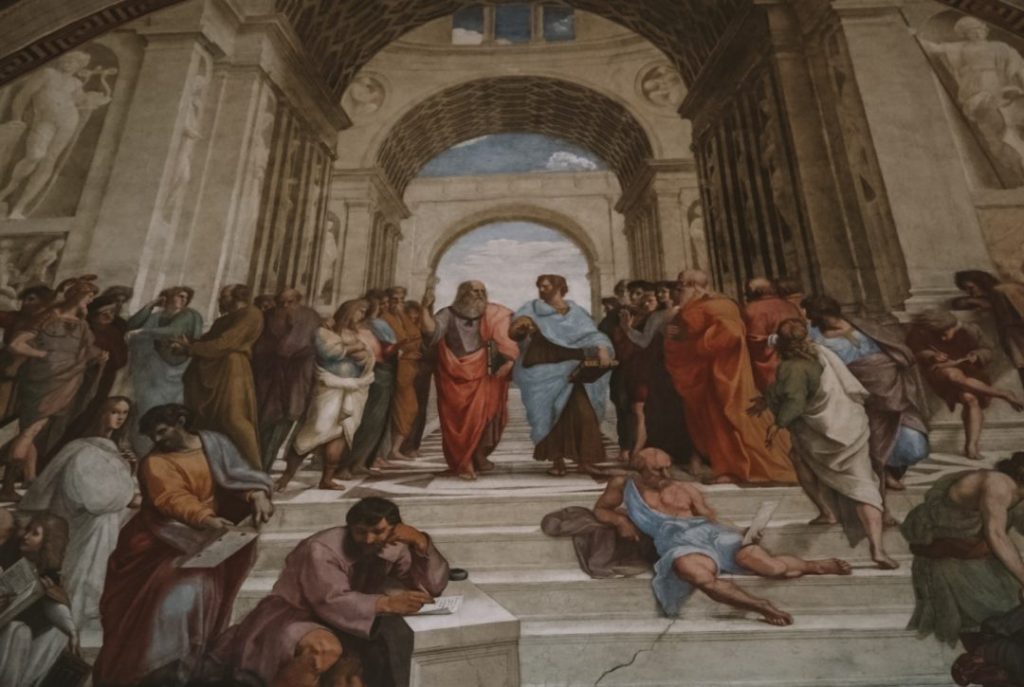 The school of Athens