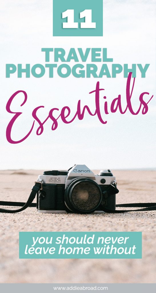 Putting together the perfect travel photography kit can be a challenge. Here are 11 travel photography essentials (lenses, accessories, and bags) that you should never leave home without. #travel #travelphotography