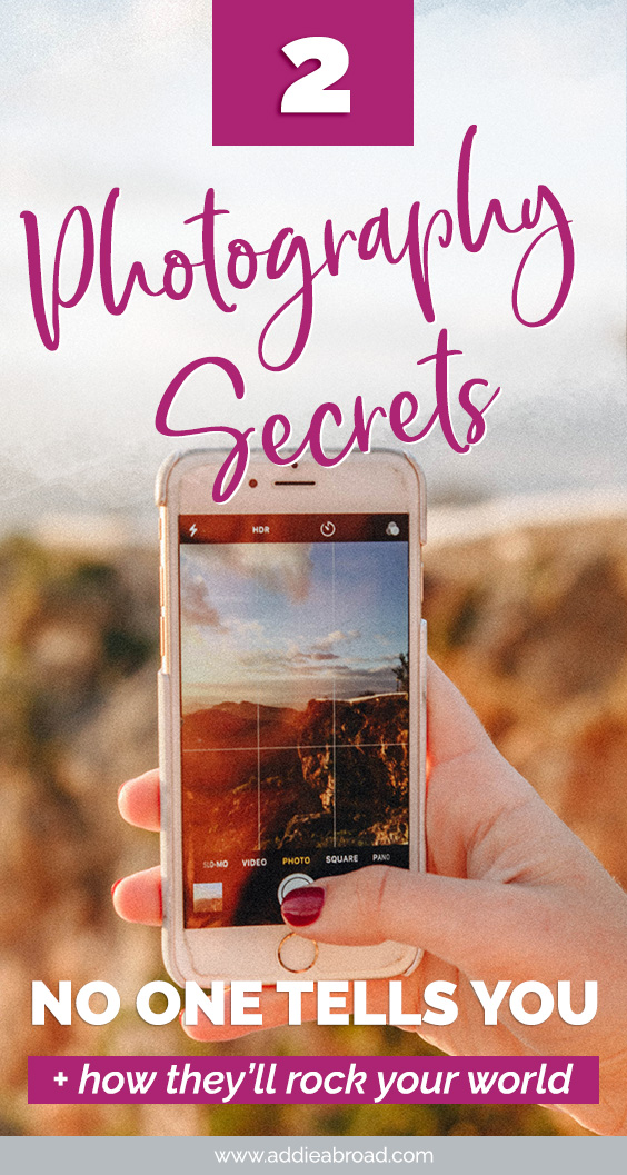 Think you need a big, fancy camera to take great photos? Think again. Read about these 2 photography secrets that will guarantee great travel pictures. Click through to read about travel photography composition tips and photography lighting basics.