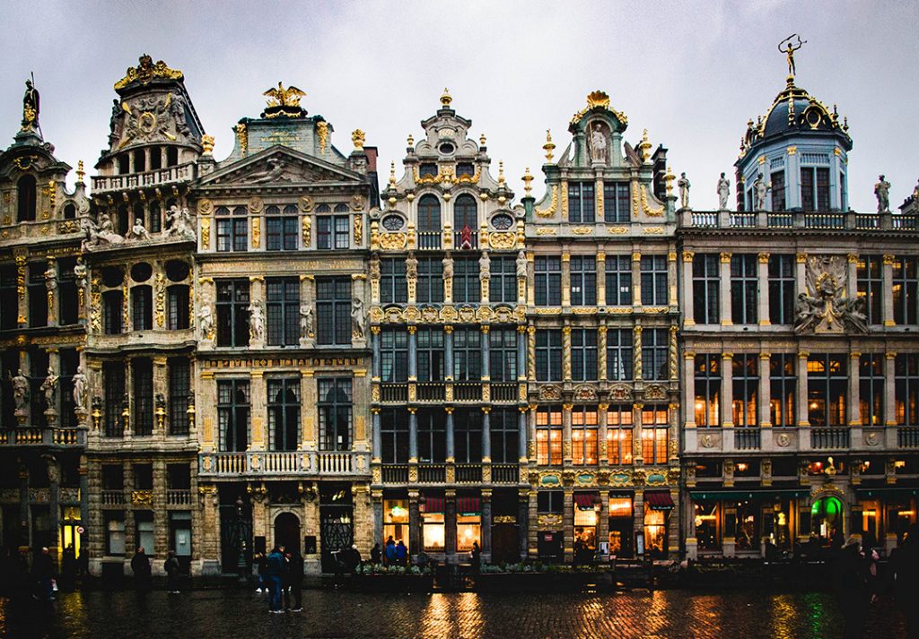 the grand place in brussels, belgium