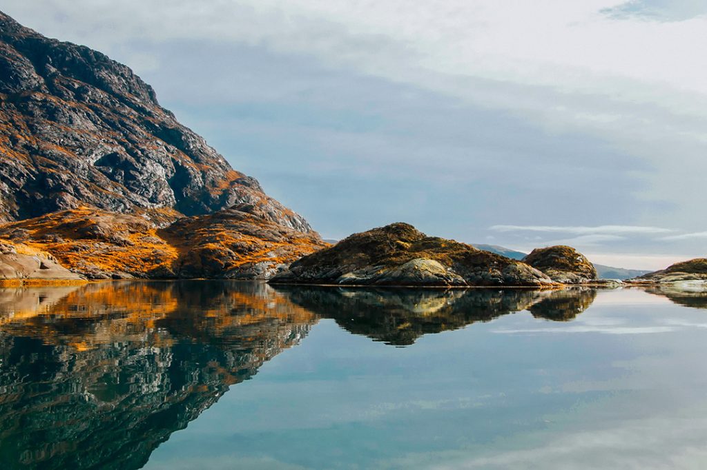 The Isle of Skye in Scotland, Europe in the fall