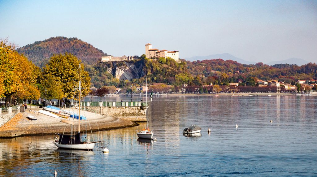 Maggiore in the Italian Lakes in the fall