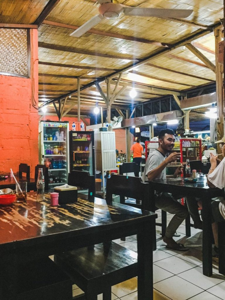 Inside the Babi Guling cafe - the first stop on the total bali food tour