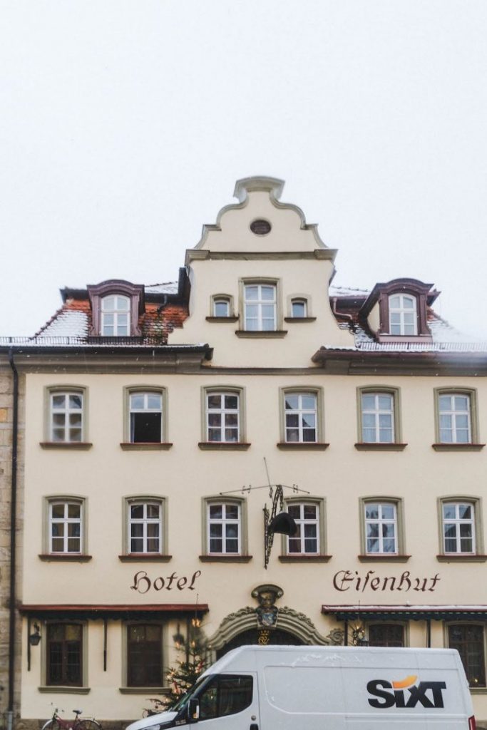 The outisde facade of Hotel Eisenbut