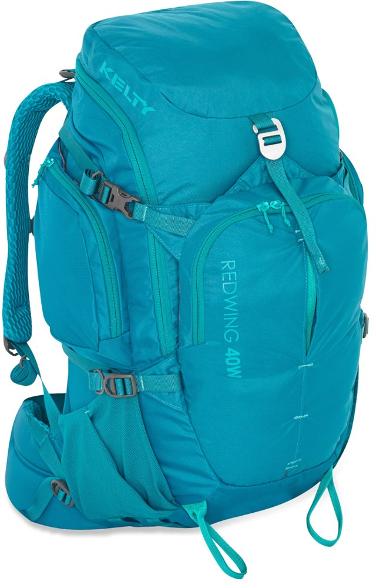 kelty redwing backpack in blue - one of the best travel backpacks for women