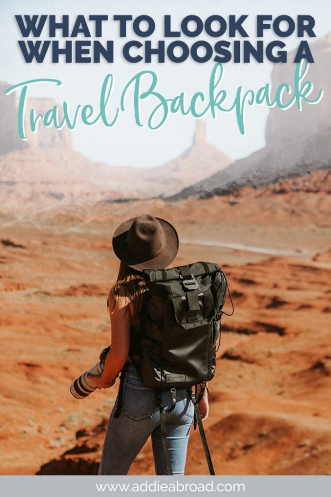 Looking for a great carry on travel backpack to help with packing for your next adventure? This post digs into everything you need to look at when choosing a travel backpack and lists the top 5 best travel backpack for women! Click through to find out what they are! #travel #backpack #packing
