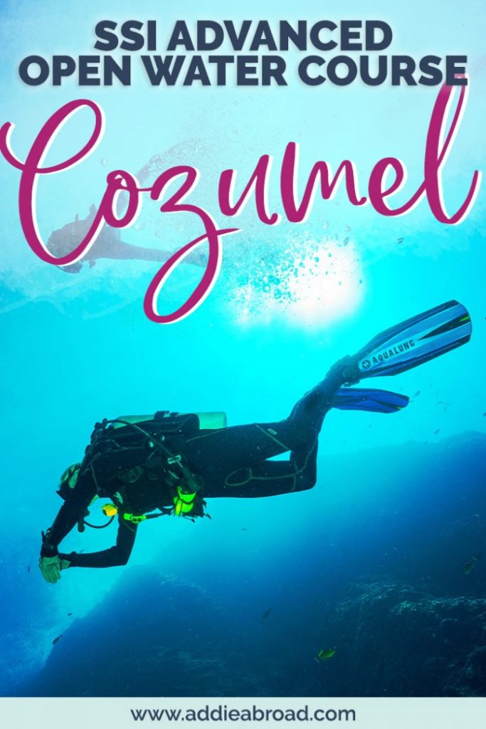 Ready to move beyond beginner status and get your advanced open water certification? Doing your SSI advanced open water course with ScubaTony and scuba diving in Cozumel, Mexico is the best way to go! Click through to find out more and read my full review of the course. #scubadive #scubadiving #travel #mexico #girlsthatscuba
