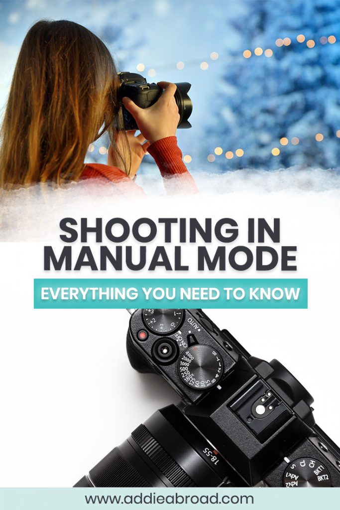 Want to learn more about shooting in manual mode? This blog posts covers everything you need to know about getting off auto mode, including exposure, aperture, shutter speed, iso, and manual mode tips for beginners. Up your photography game today!