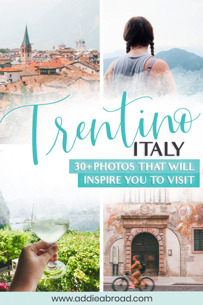 Trentino, Italy is one of the most gorgeous regions in the country. If you're ready to get off-the-beaten-path, eat delicious food, and have crazy adventures, then Trentino is the place for you. Check out some gorgeous photos that will inspire you to visit Trentino! #italy